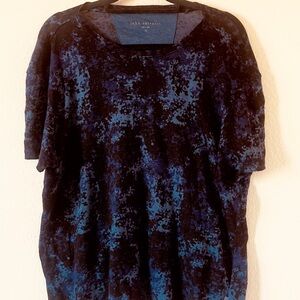 John Varvatos Men’s 100% Linen Short Sleeve Tee